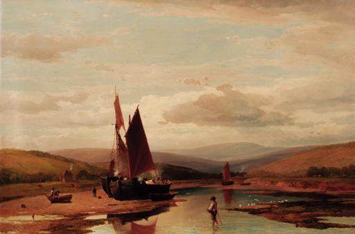 William Williams - On the Warren, near Exmouth