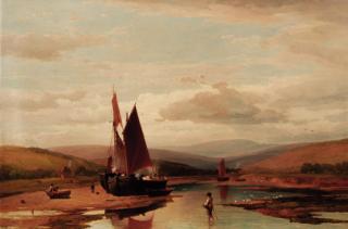 William Williams - On the Warren, near Exmouth