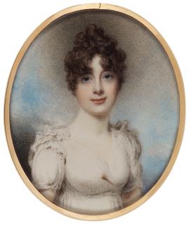 William Wood - Portrait Of A Lady, Circa 1805