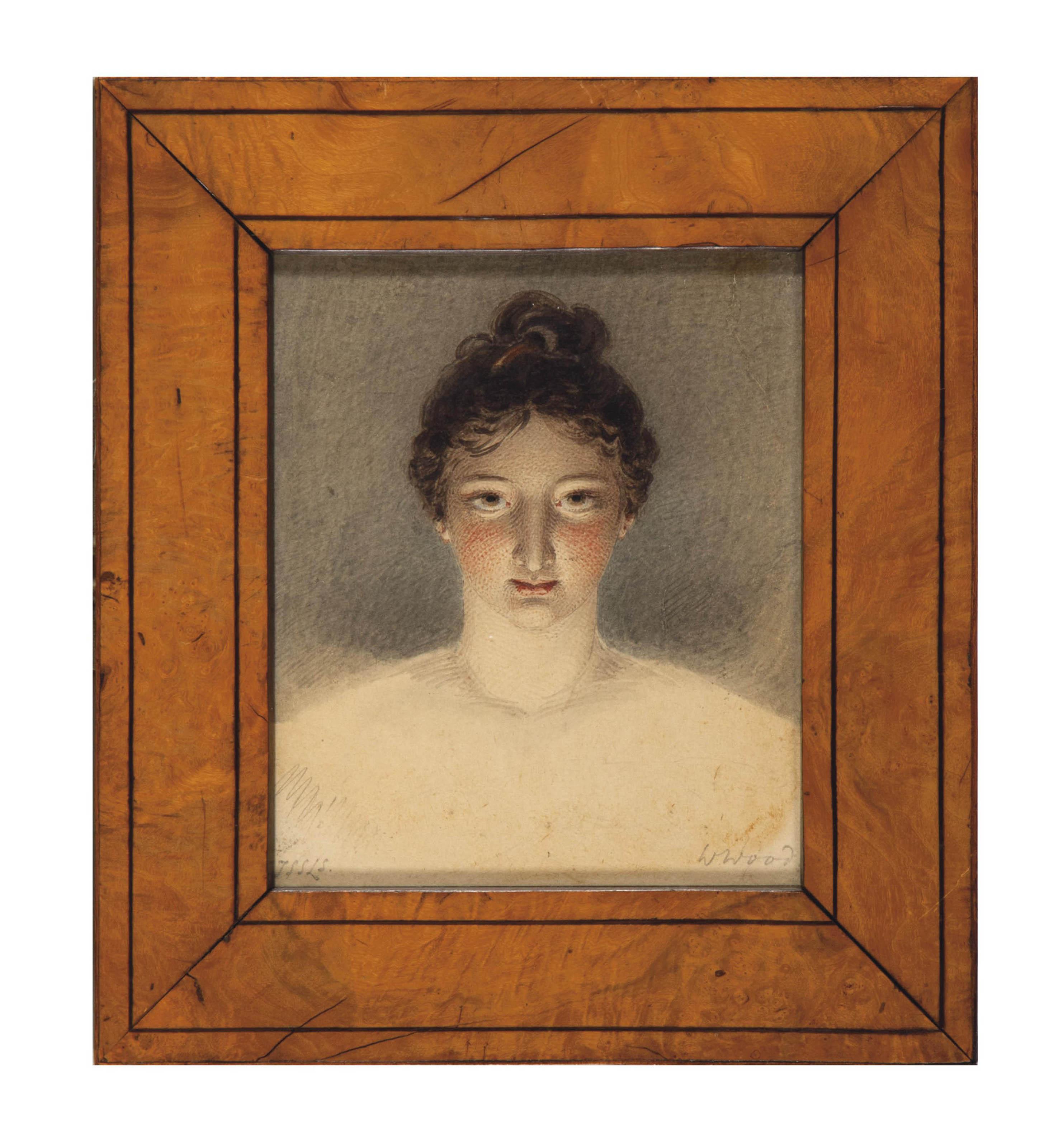 William Wood - Portrait of a woman