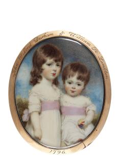 William Wood - Portrait Of John Lambton, Later 1St Earl Of Durham (1792-1840) And His Brother William Henry Lambton (1793-1866), 1795