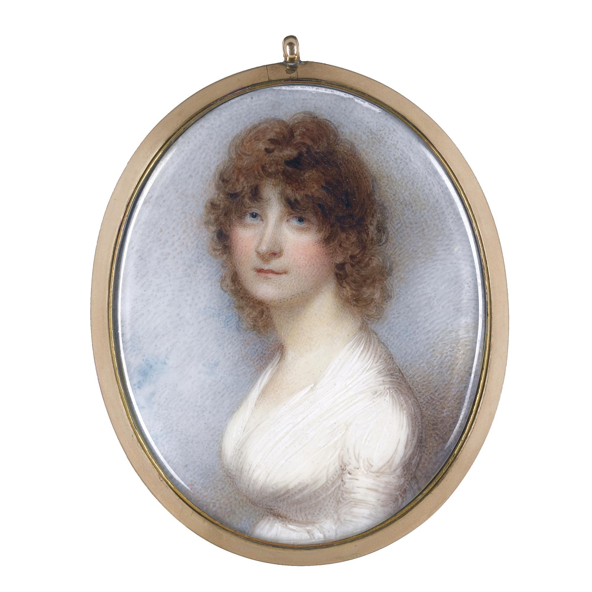 William Wood - Portrait Of Julia Storer, Called \'Mrs Johnstone\'