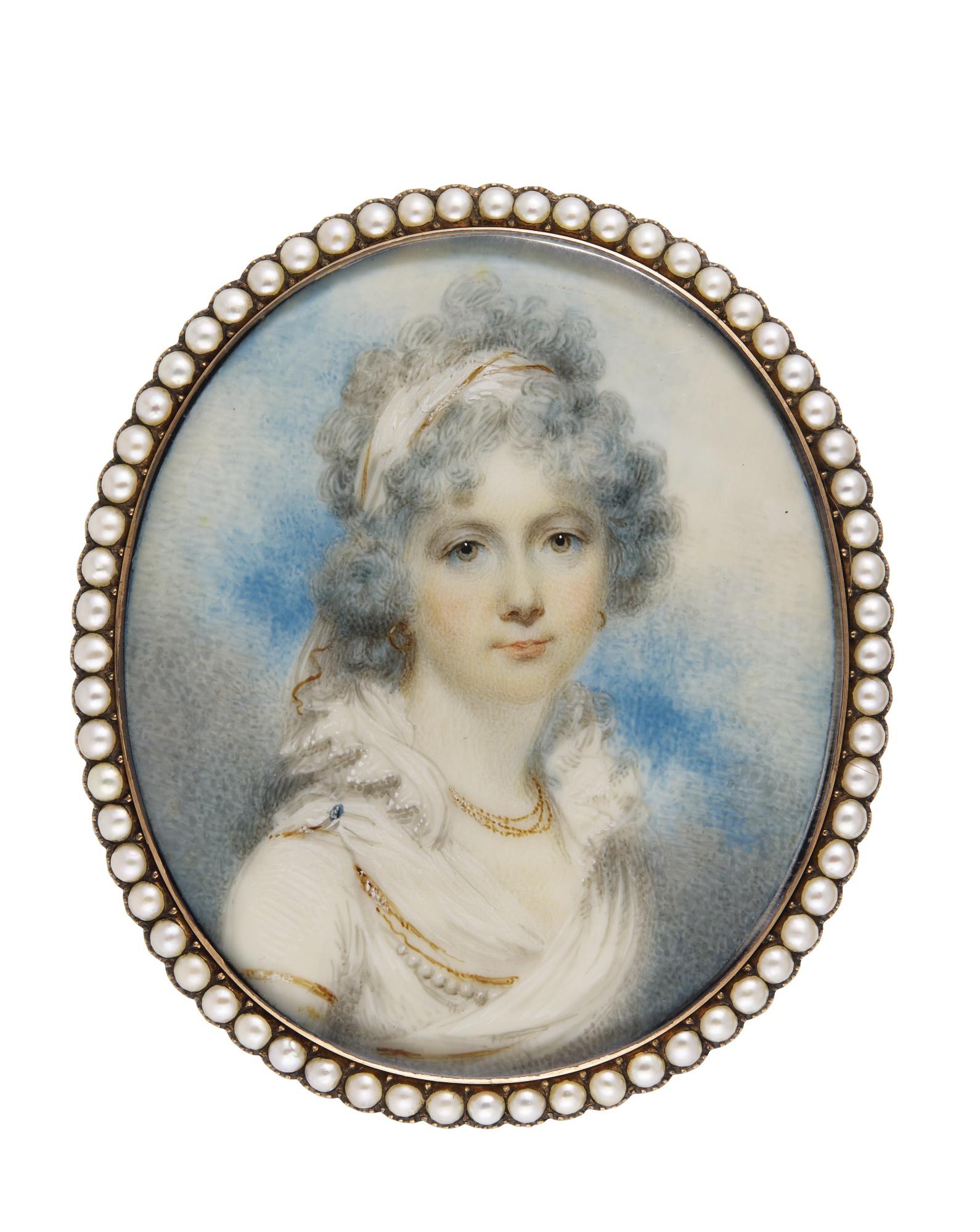 William Wood - Portrait Of Lavinia, Countess Spencer (1762-1831)