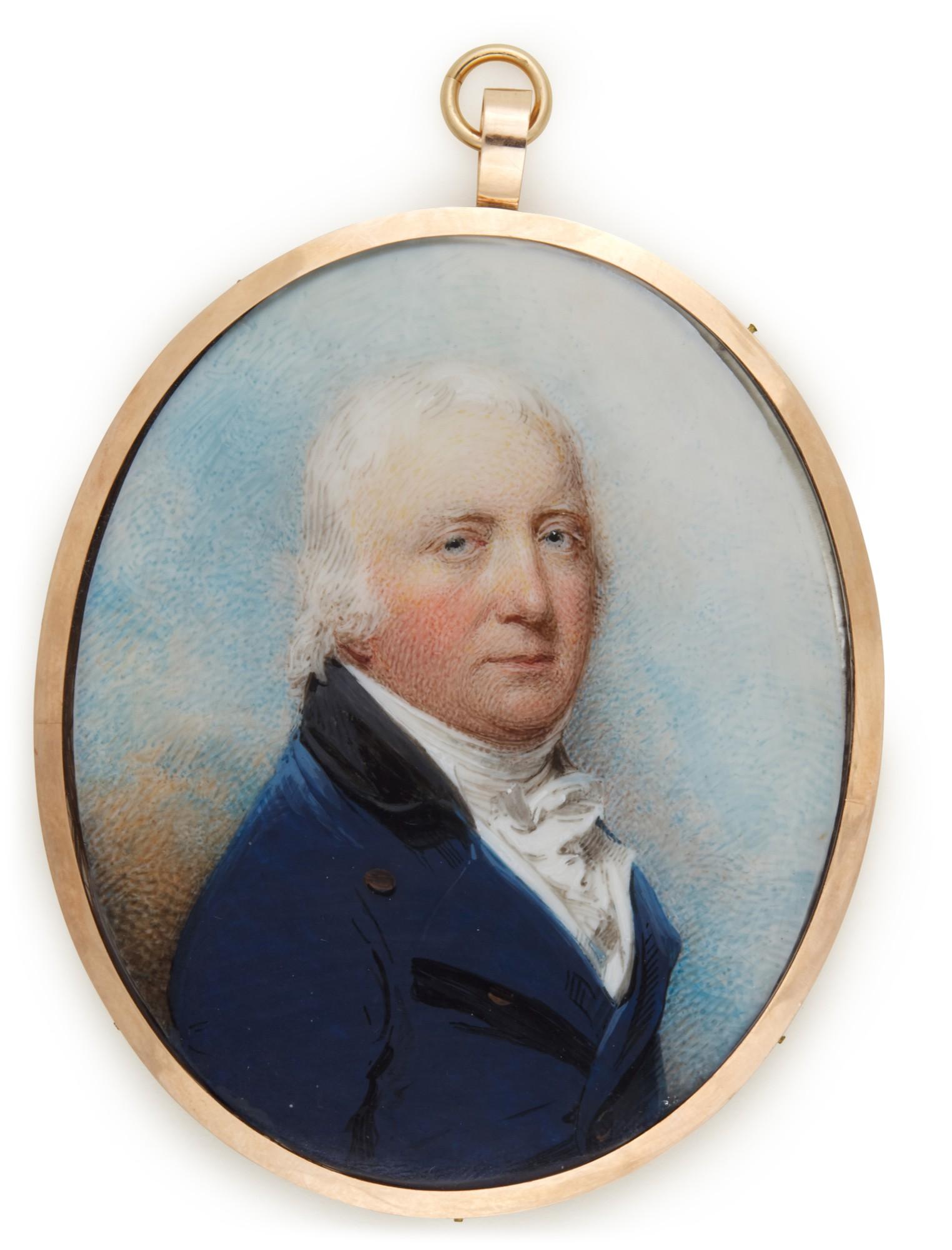 Portrait of Sir Robert Hodson (d. 1809) by William Wood Art.Salon