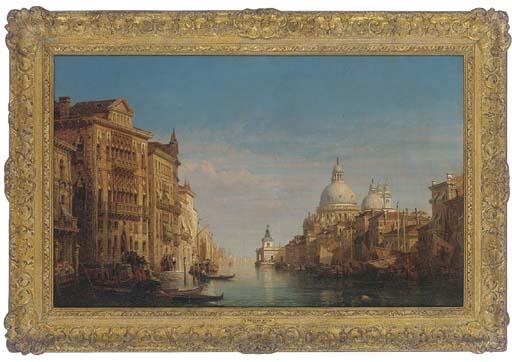 William Wyld, R.I. - On the Grand Canal, Venice