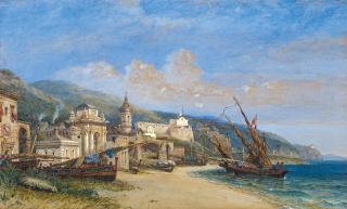 William Wyld - Finale in Ligurien