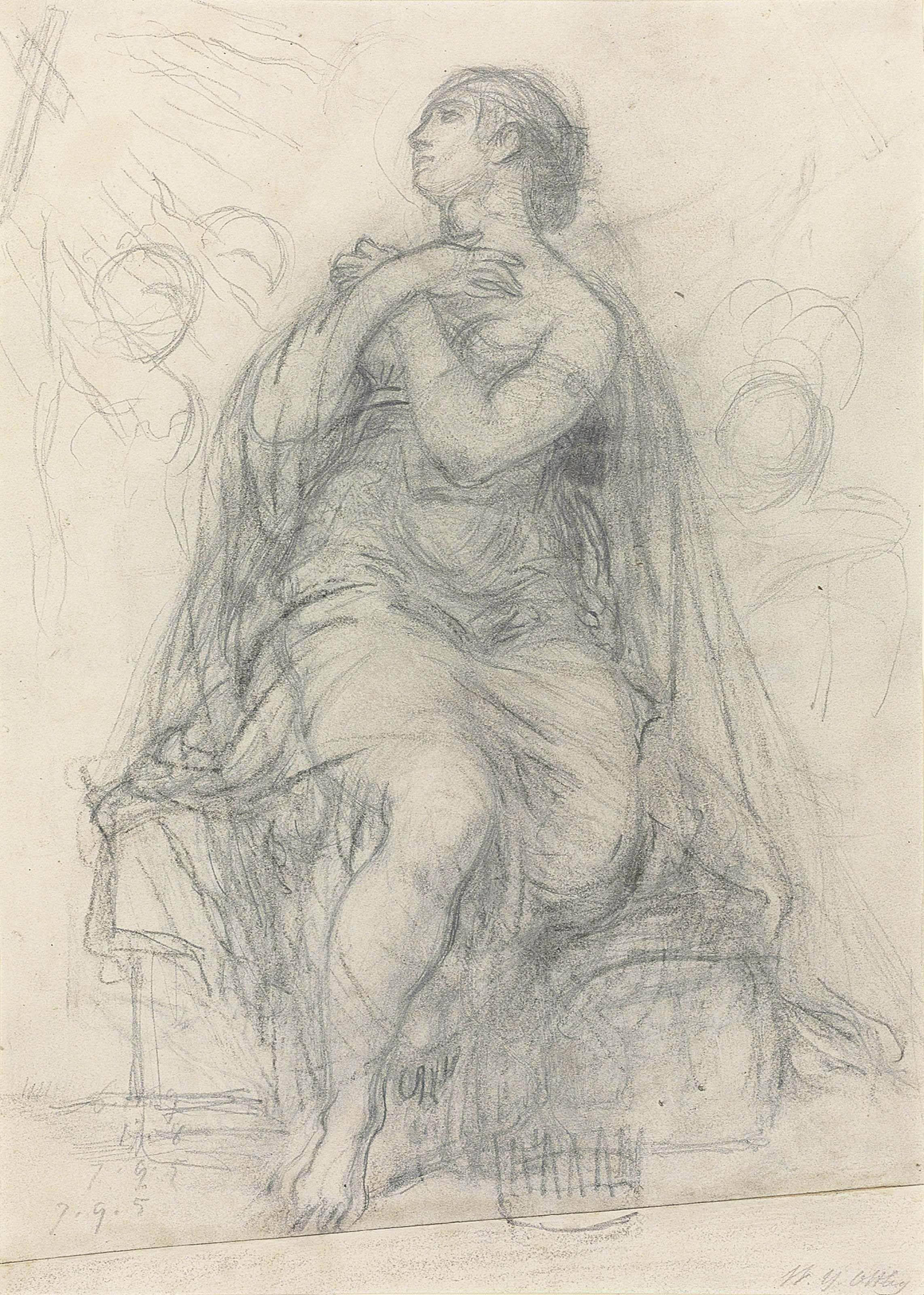 William Young Ottley - A Vision of the True Cross appearing to St Helen