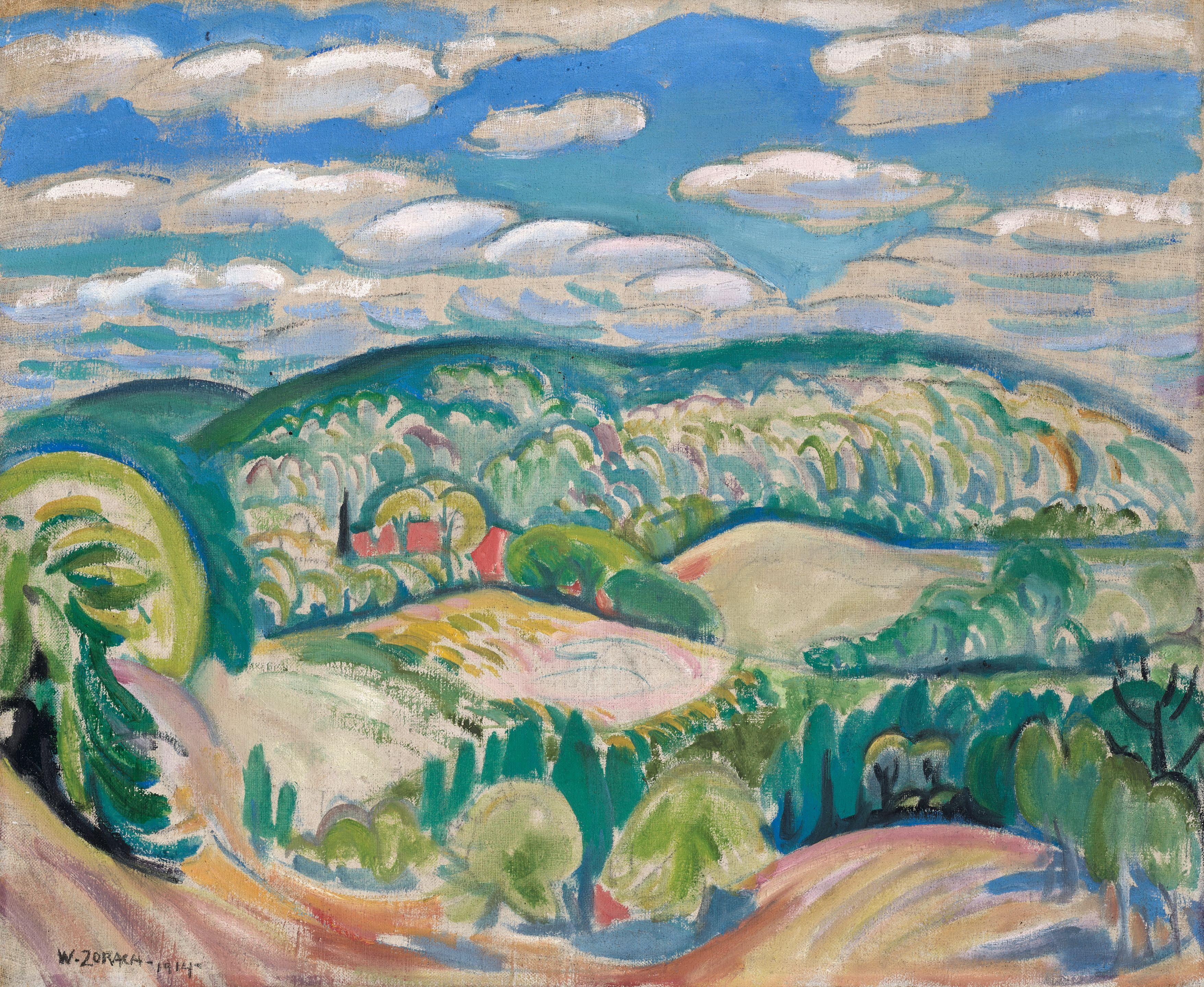 William Zorach - Autumn