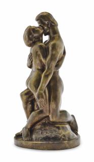 William Zorach - Couple embracing