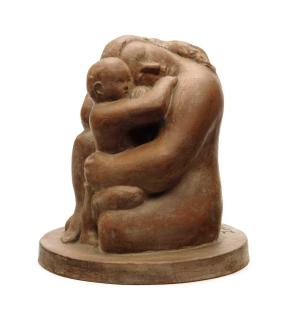 William Zorach - Devotion: Mother and Child