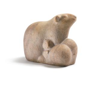 William Zorach - Guinea Pig And Brood