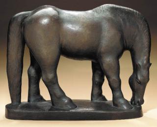 William Zorach - Horse Grazing