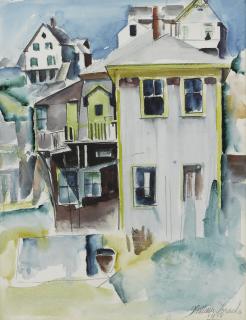 William Zorach - Maine Houses