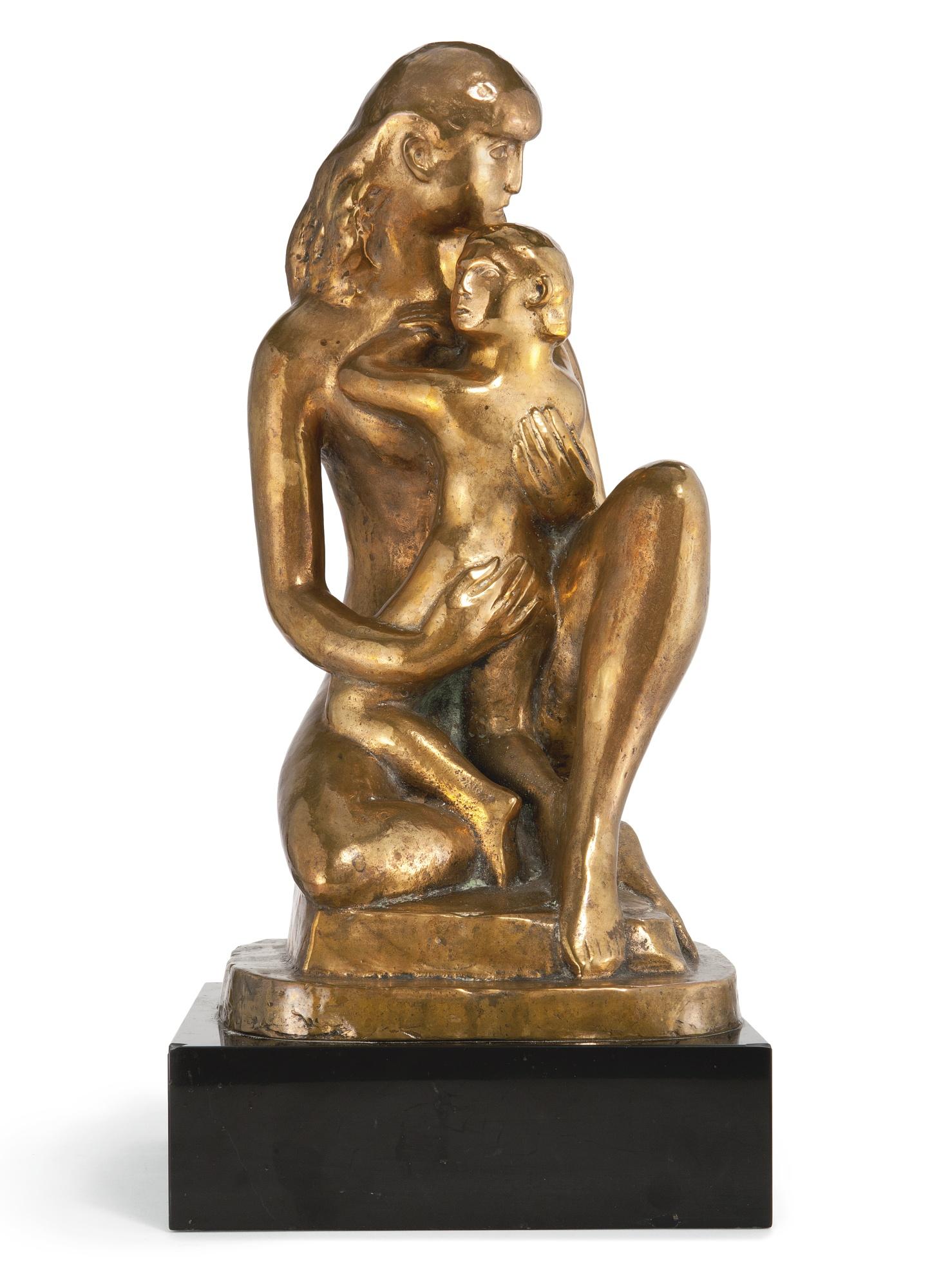 William Zorach - Maquette For Mother And Child