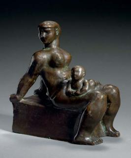 William Zorach - Maquette for \'New Horizons\'