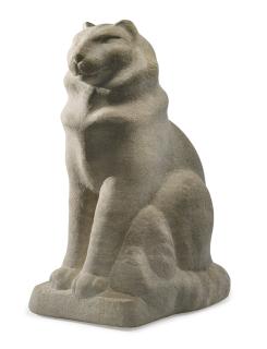 William Zorach - Seated Cat (Tookey, The Zorach Cat)