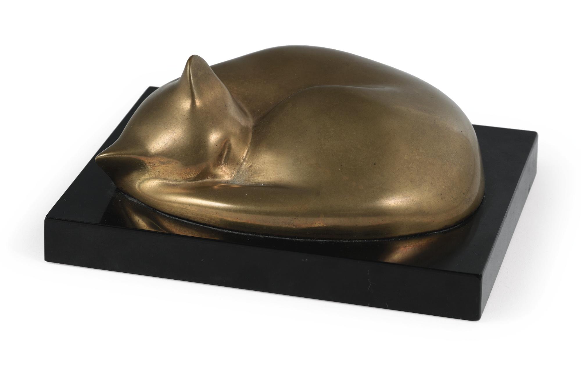 William Zorach - Sleeping Cat