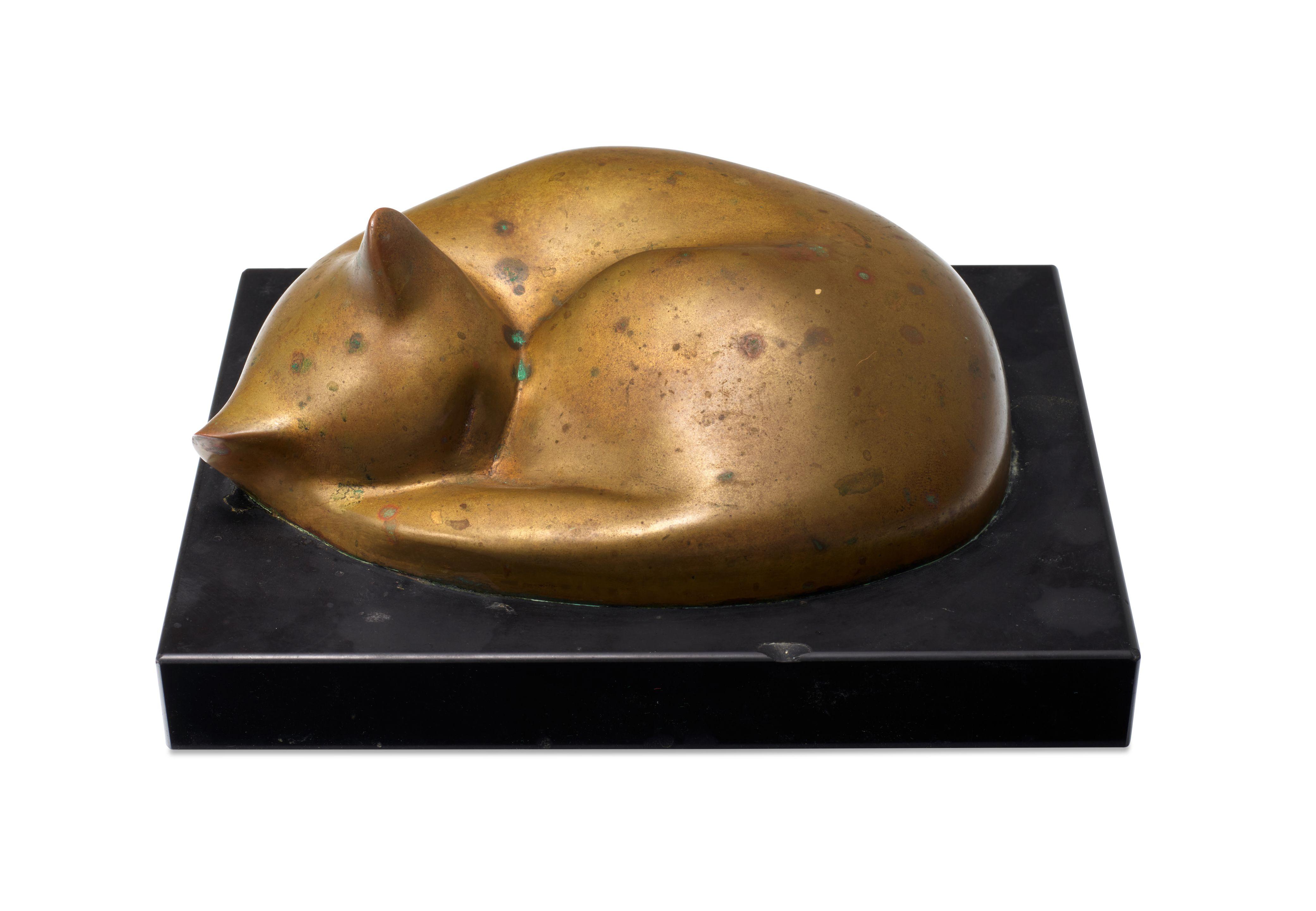 William Zorach - Sleeping Cat