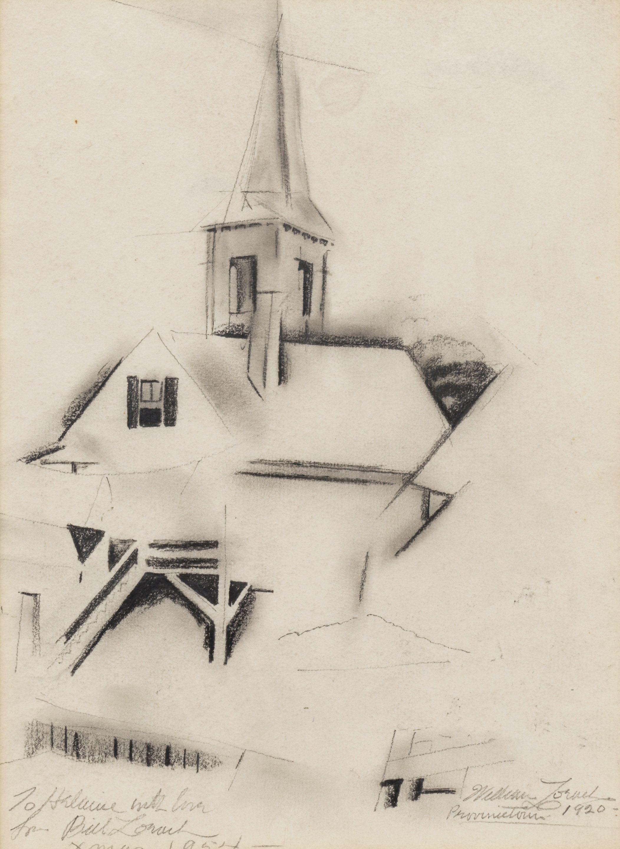 William Zorach - The Steeple, Provincetown