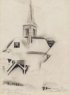William Zorach - The Steeple, Provincetown