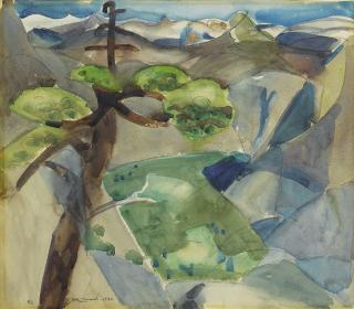 William Zorach - Yosemite Valley