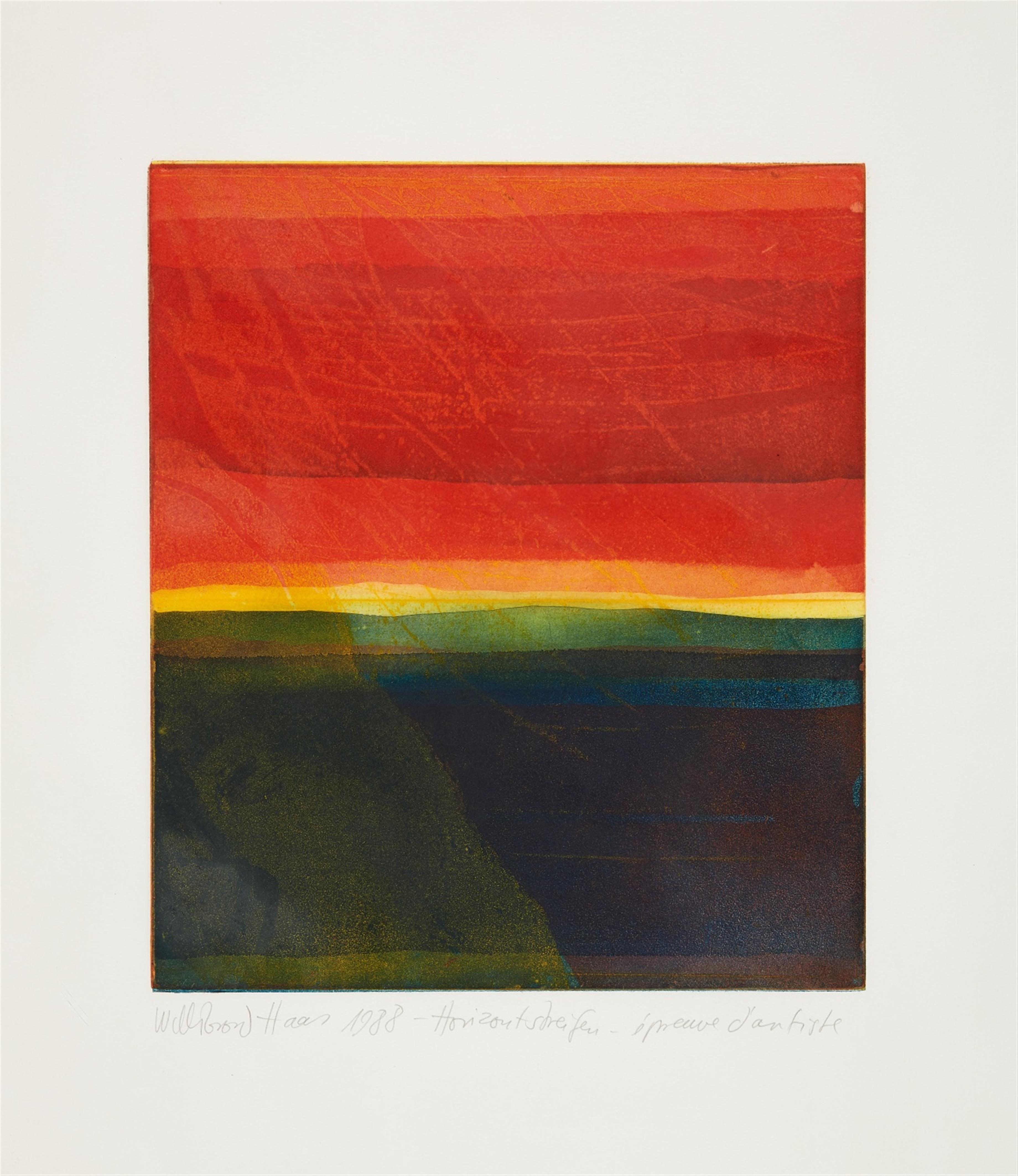Willibrord Haas - Horizontstreifen
