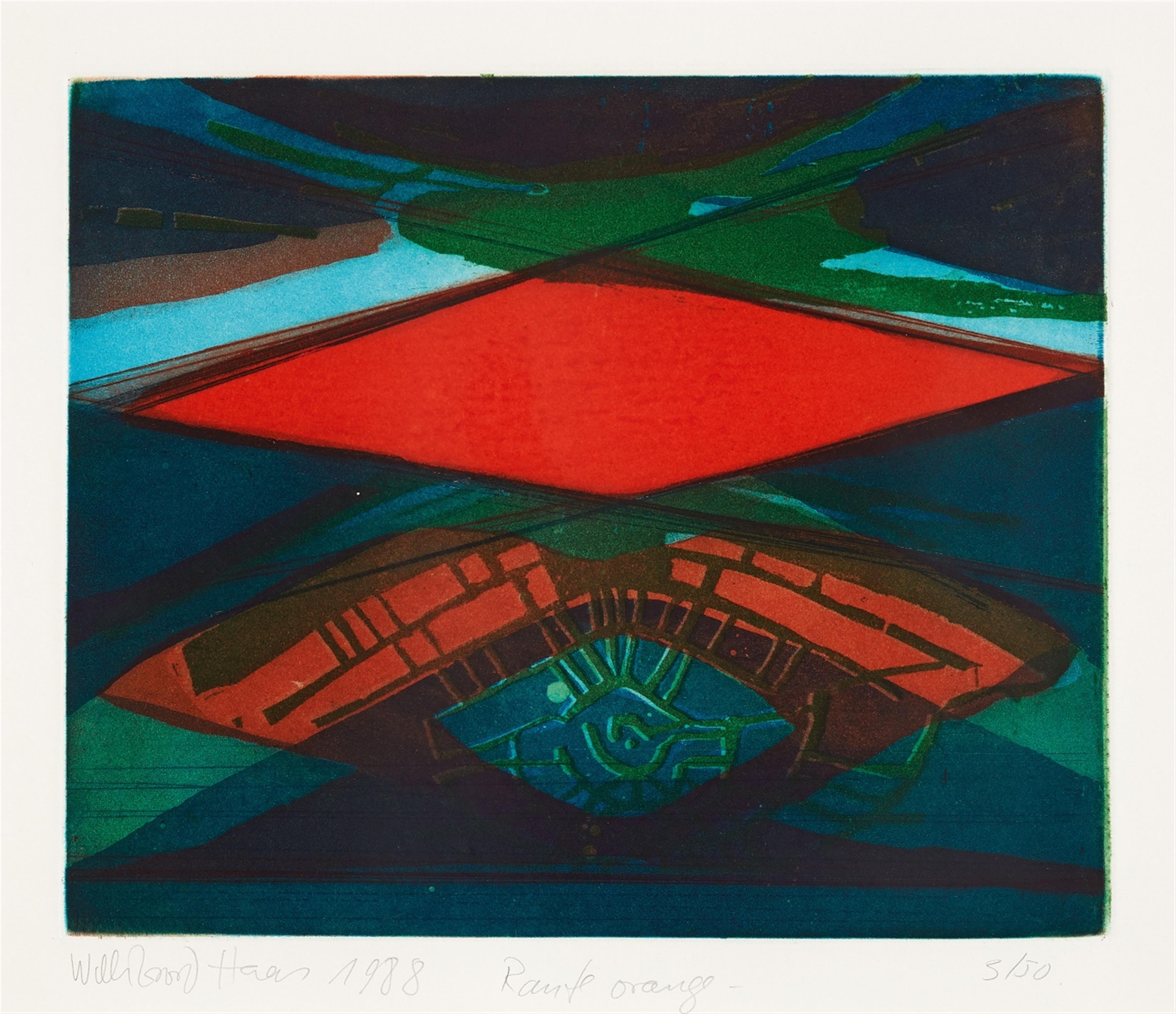 Willibrord Haas - Raute orange