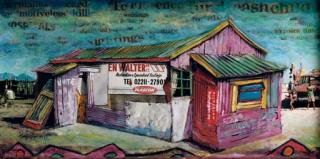 Willie Bester - Street scene