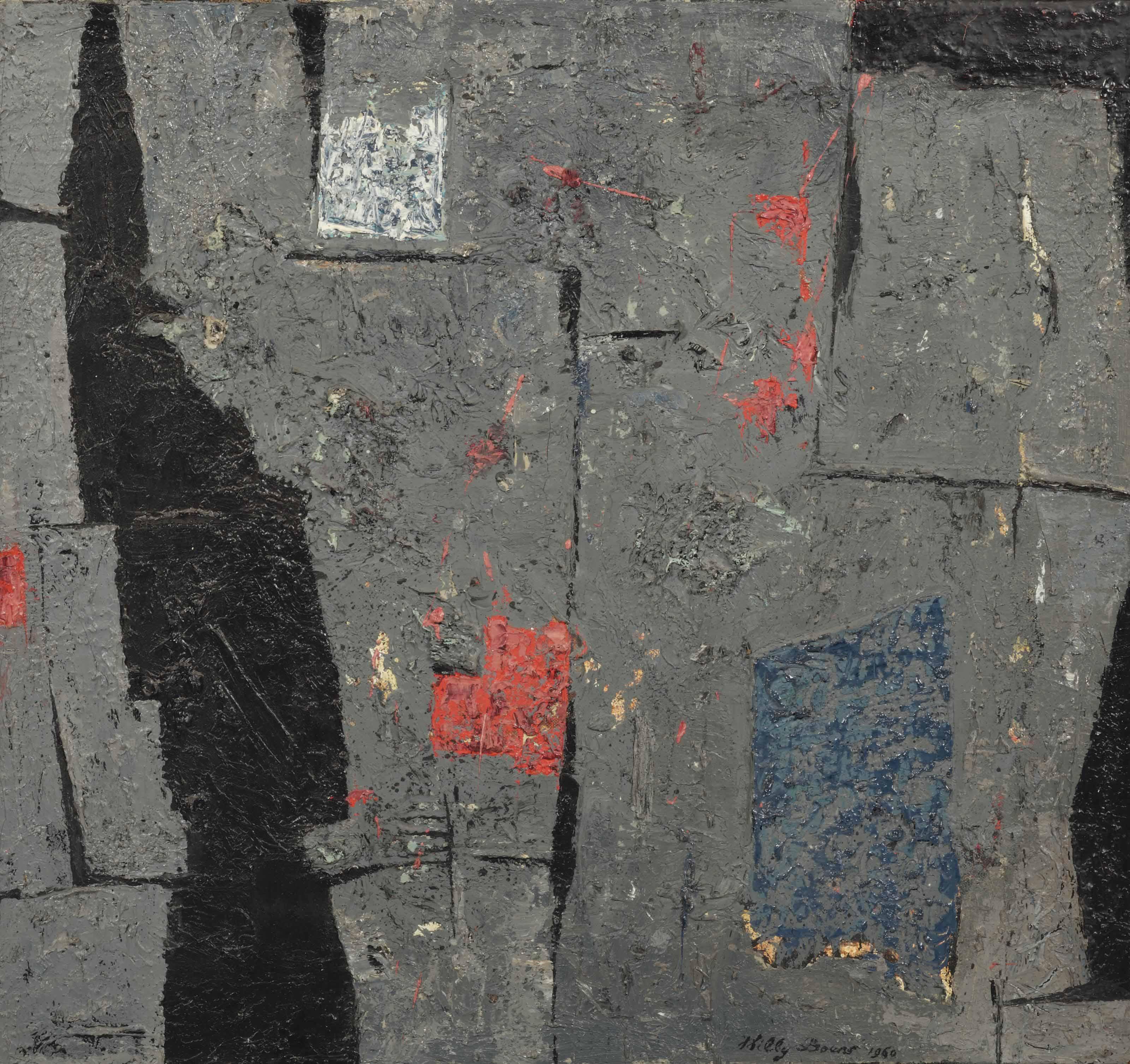 Willy Boers - Blauwe muur