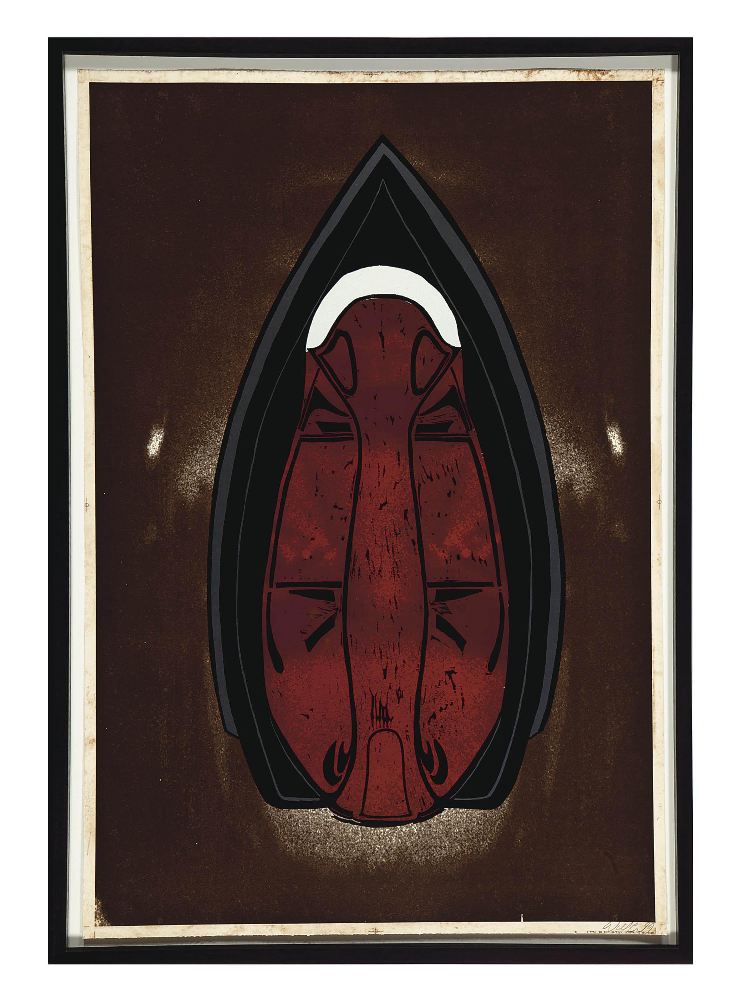 Willy Cole - Man, Sprit and Mask: 3 plates