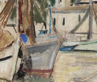 Willy Eisenschitz - Boats In Port