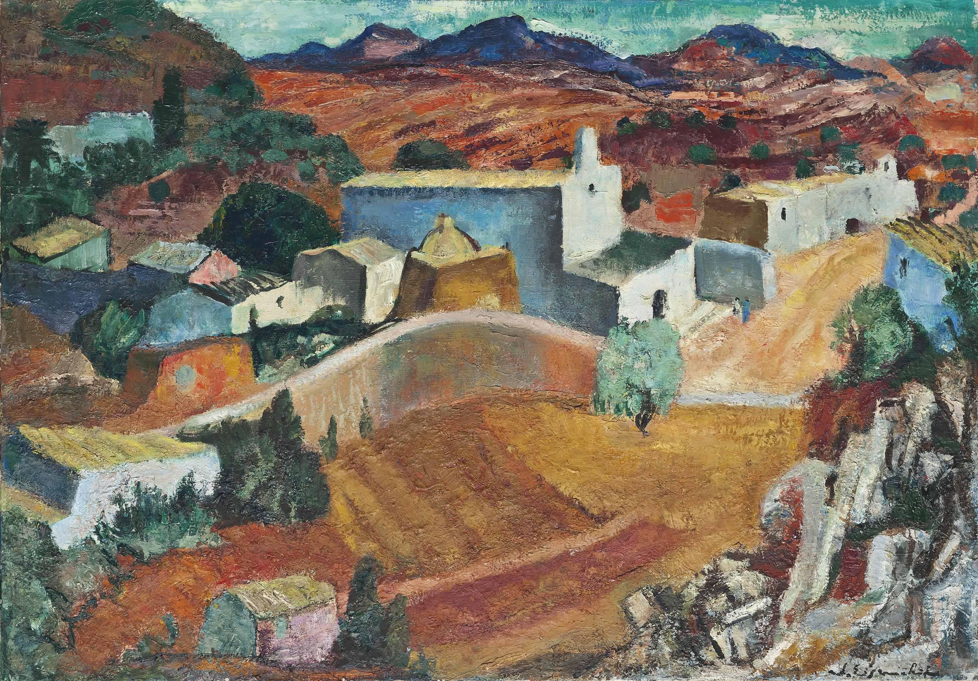 Willy Eisenschitz - Village, San José, Ibiza