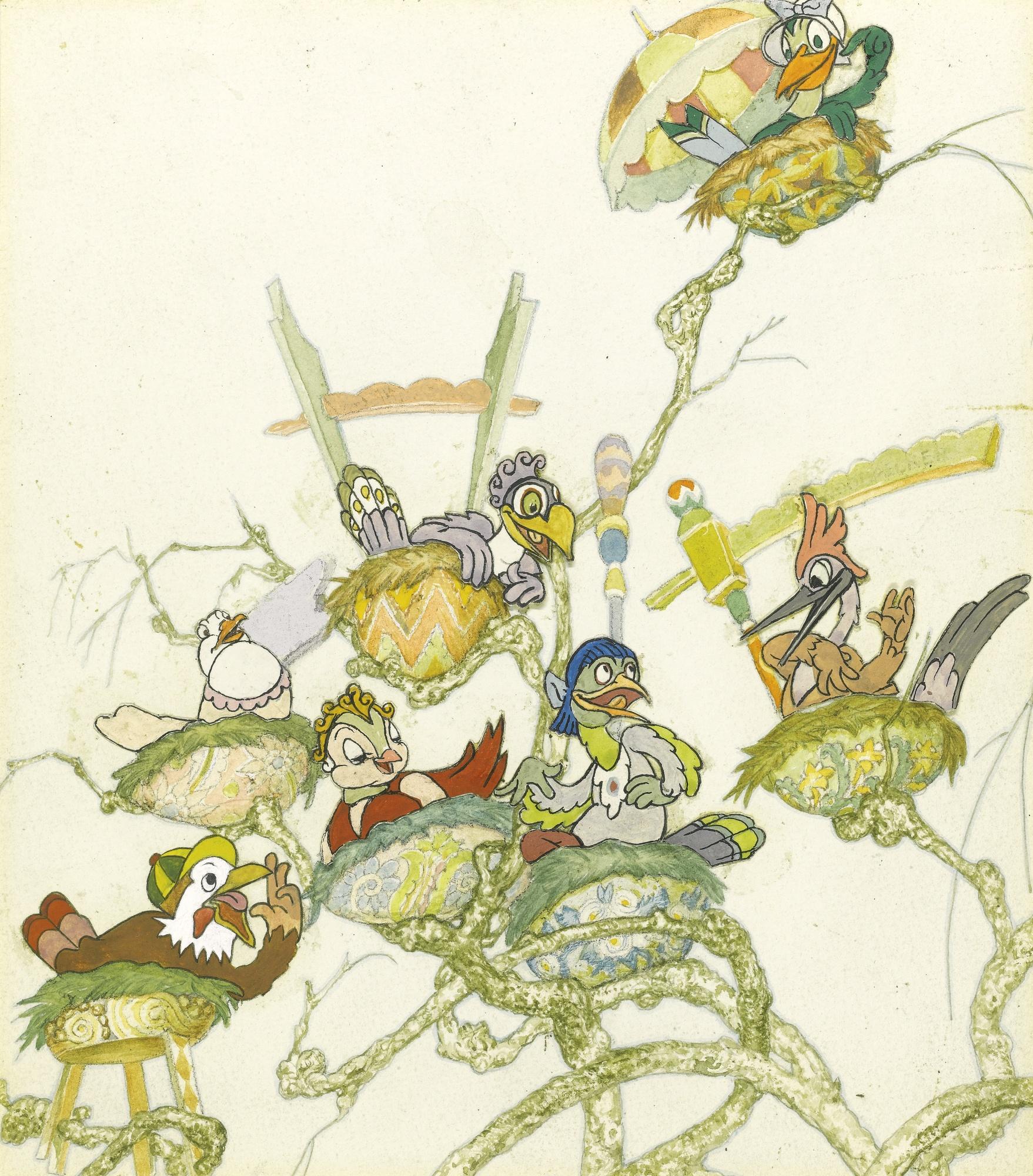 Willy Pogany - Little Birds In Their Nests