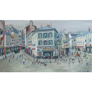 Willy Rochat James - Le 14 Juillet À Belleville