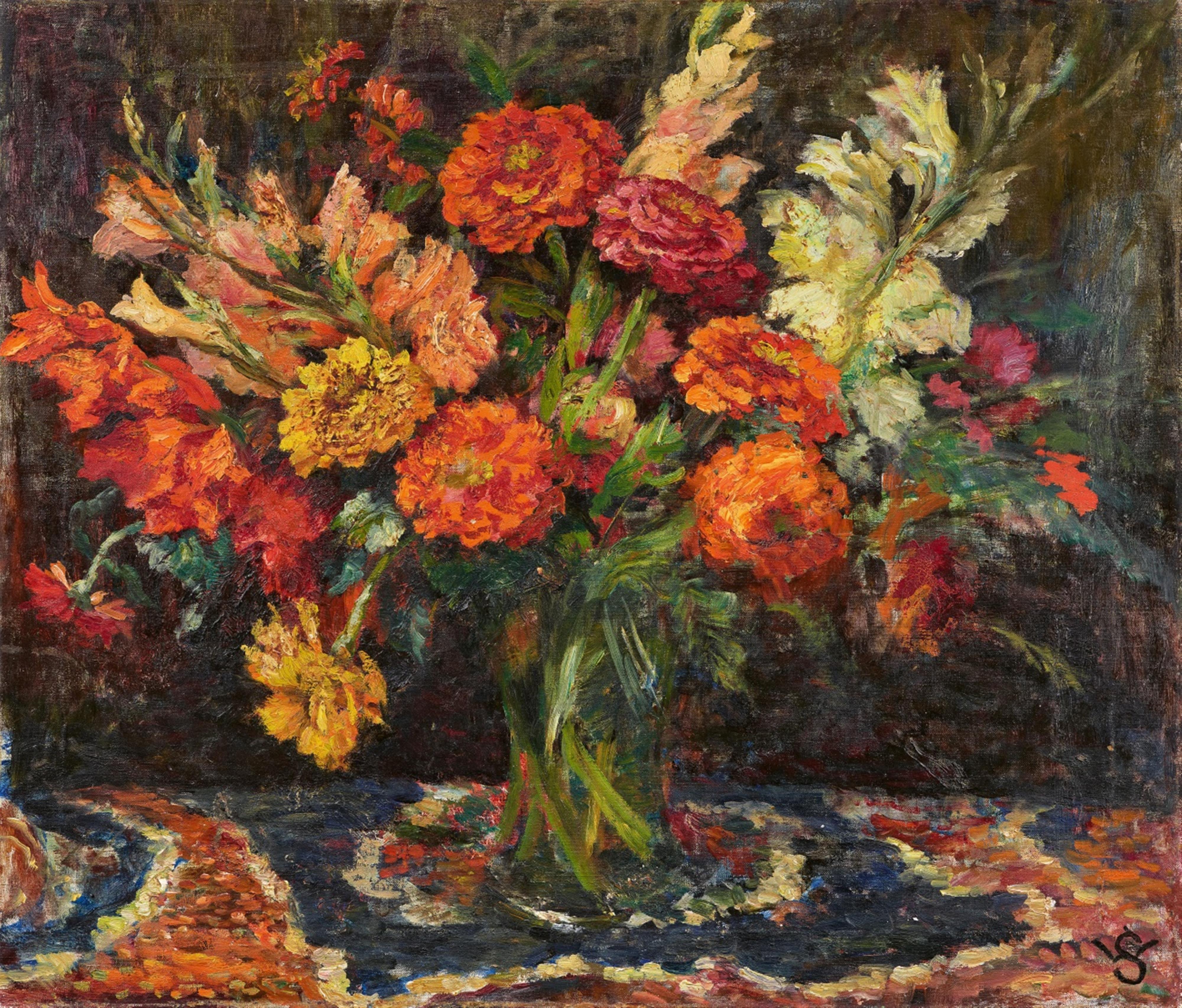 Willy Schlobach - Blumenstillleben