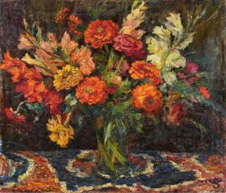 Willy Schlobach - Blumenstillleben