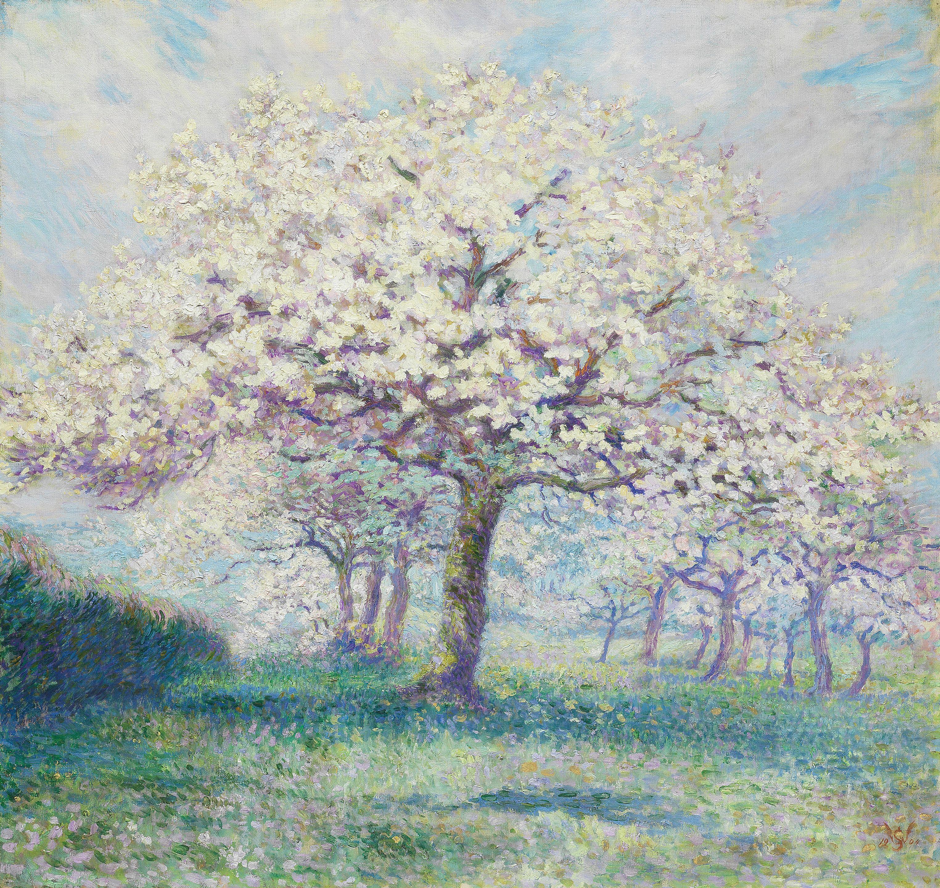 Willy Schlobach - Les pommiers