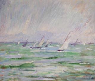 Willy Schlobach - Sailing Vessels At Sea