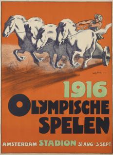 Willy Sluiter - 1916 Olympische Spelen