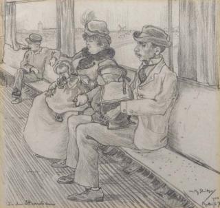 Willy Sluiter - In den Stoomtram: on the tram