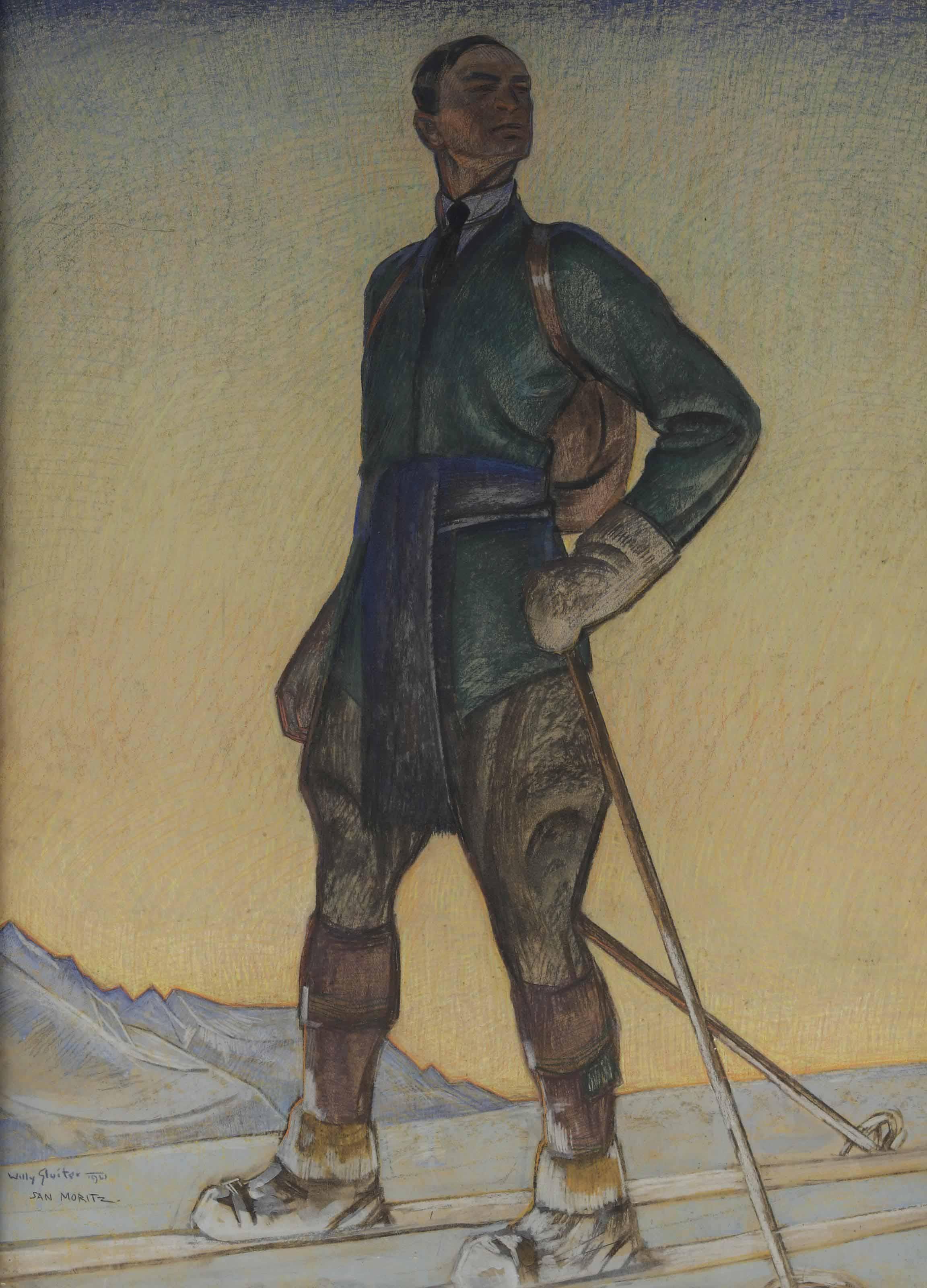 Willy Sluiter - San Moritz