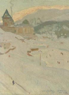 Willy Sluiter - St. Moritz In Winter