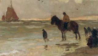 Willy Sluiter - Waiting for the arrival of the fleet