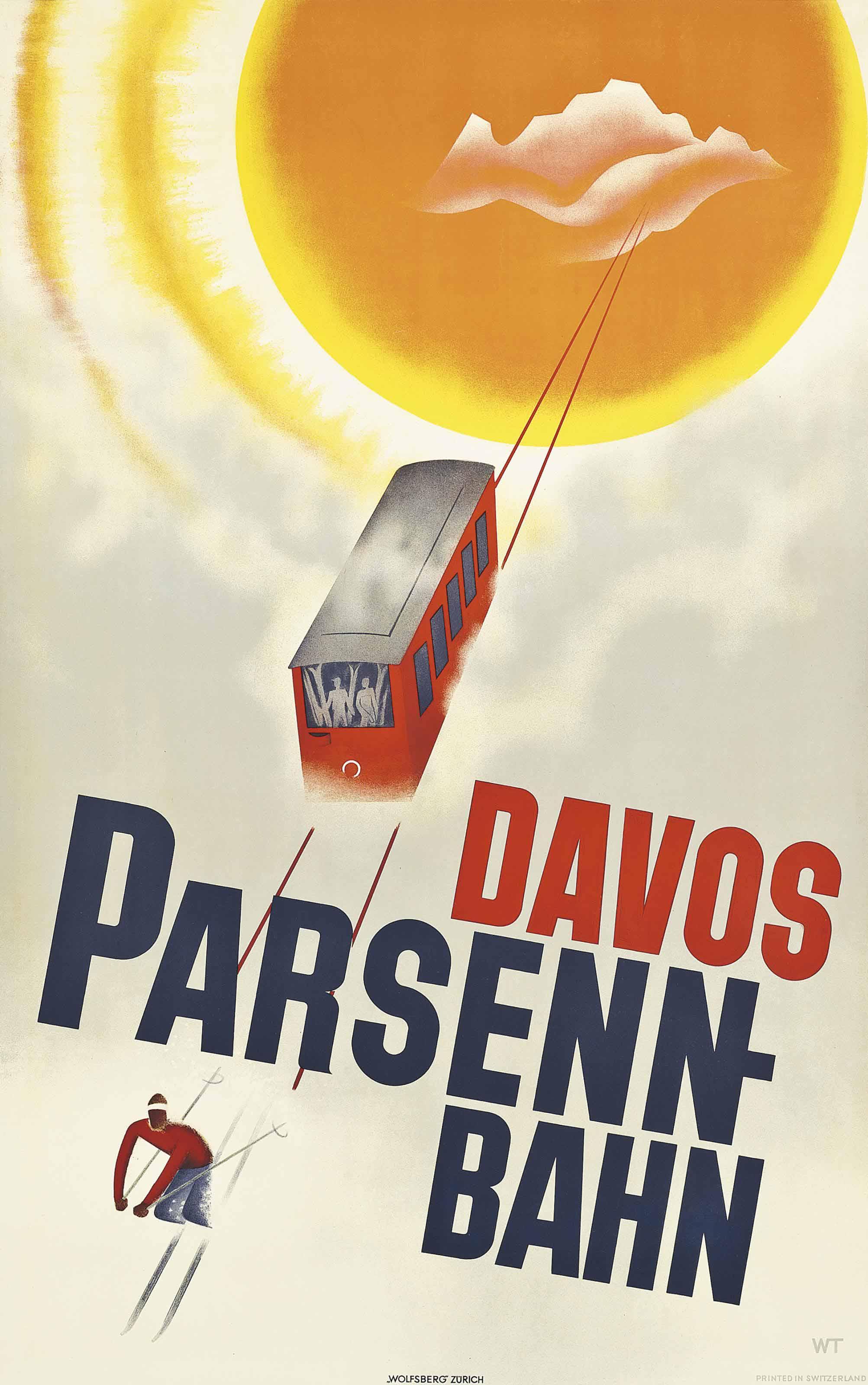 Willy Trapp - Davos Parsenn-Bahn