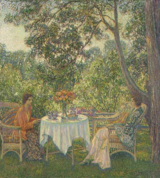 Wilson Henry Irvine - Teatime (Lois and Betty-June)