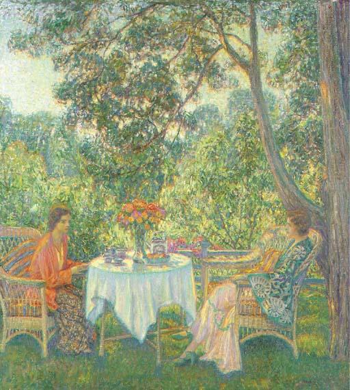 Wilson Henry Irvine - Teatime (Lois And Betty-June)