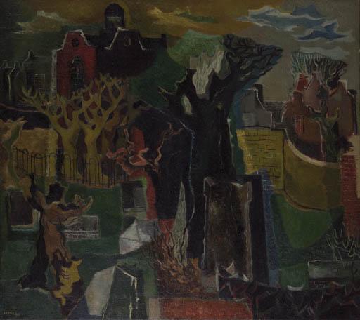 Wim Bosma - The Portugese Israelian cemetery in Ouderkerk aan de Amstel