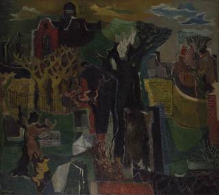 Wim Bosma - The Portugese Israelian cemetery in Ouderkerk aan de Amstel