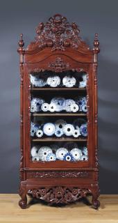 Wim Delvoye - Cabinet (Installation of 35 Delft Saw Blades)