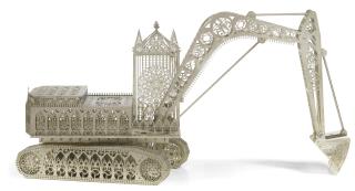 Wim Delvoye - Caterpillar #4